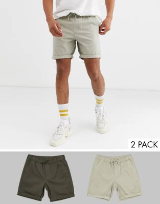 shorts with elastic