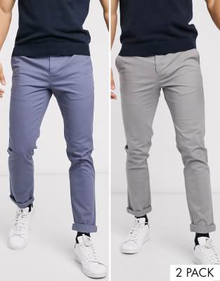 asos grey chinos