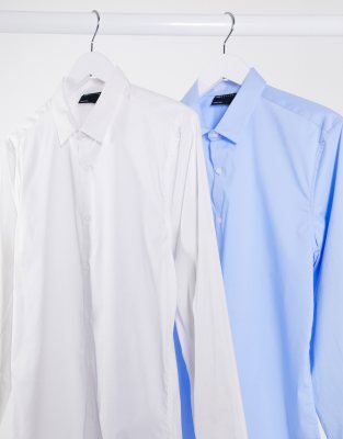 asos slim fit shirts