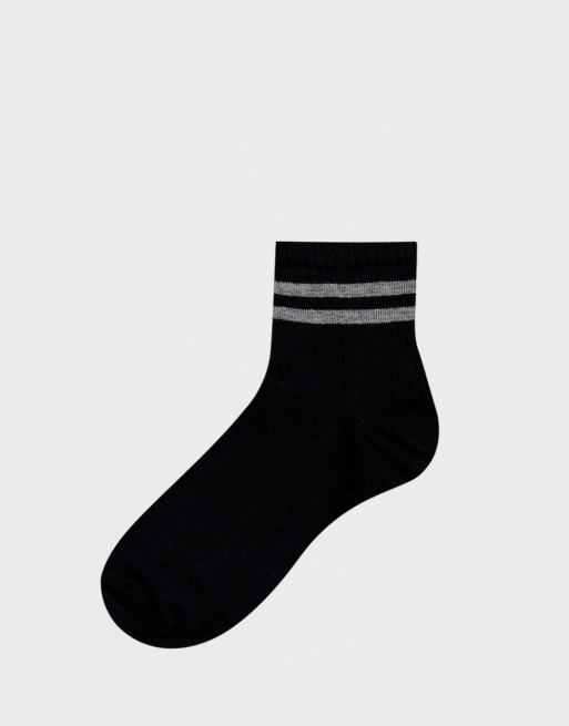 ASOS 2 Stripe Ankle Socks