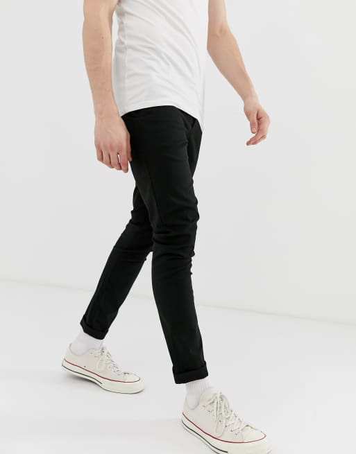 Black super hot sale skinny chinos