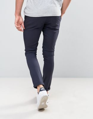 black super skinny chinos