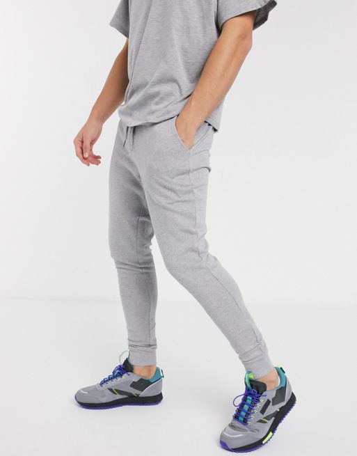 Asos Skinny Sweatpants Gray, $37, Asos