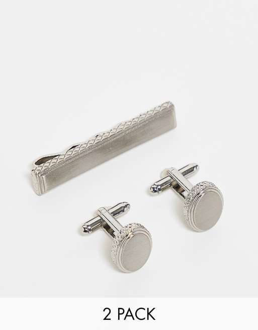 THE TWO Cufflinks - sterling silver (a pair)