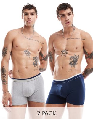 2 pack trunks with contrast tipping in multiple colors
