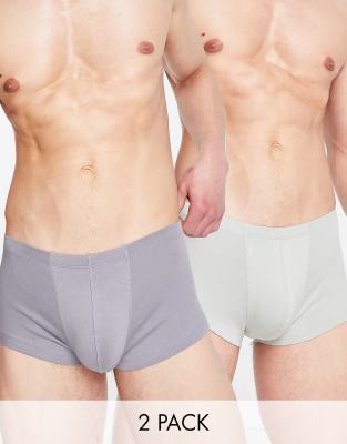 ASOS DESIGN 2 pack unstructured trunks   - ASOS Price Checker