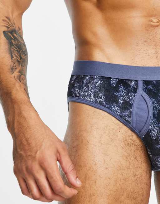 ASOS DESIGN Essentialwear 2-pack ribbed briefs