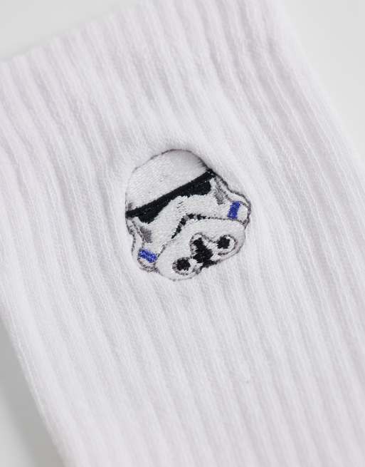 ASOS DESIGN 2 pak stormtrooper-sokker i multifarvet, 3 af 3
