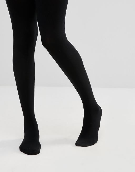 ASOS DESIGN 200 denier thermal black tights | ASOS