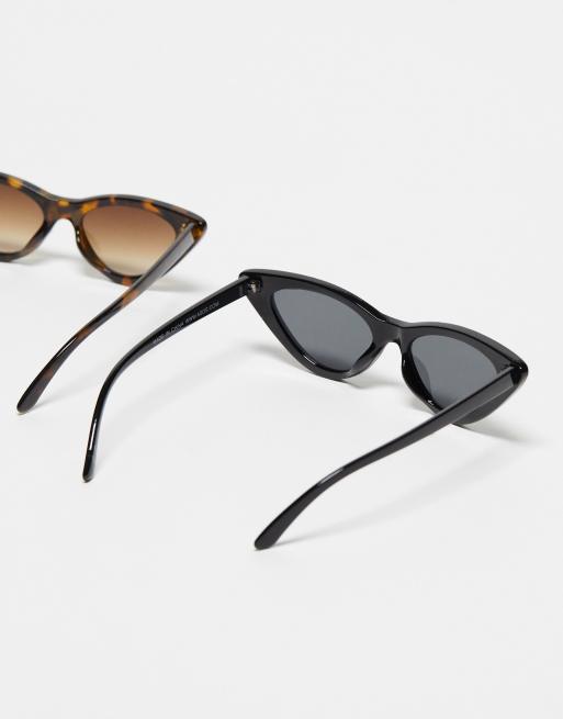 Asos cat eye sunglasses online