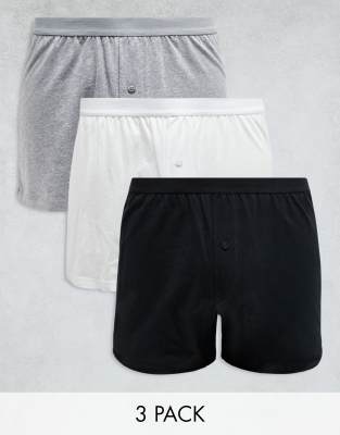 3 pack boxers in multi