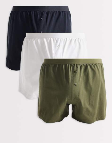 ASOS DESIGN 3 pack boxers in multi - view 1