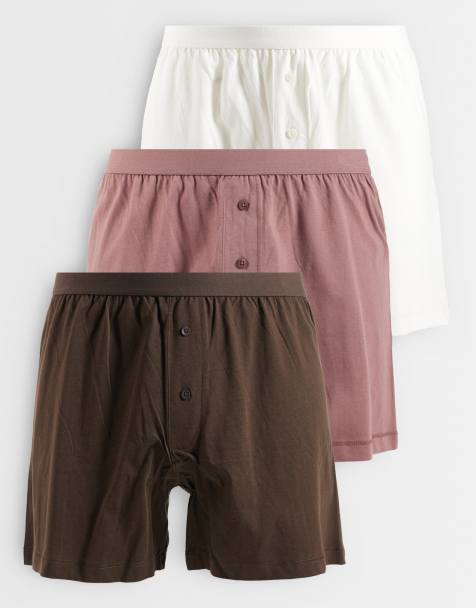 ASOS DESIGN 3 pack boxers in multi - view 1