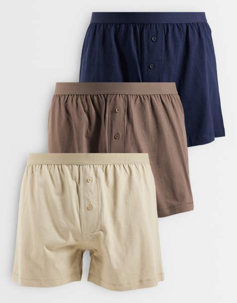 ASOS DESIGN 3 pack boxers in multi - view 1