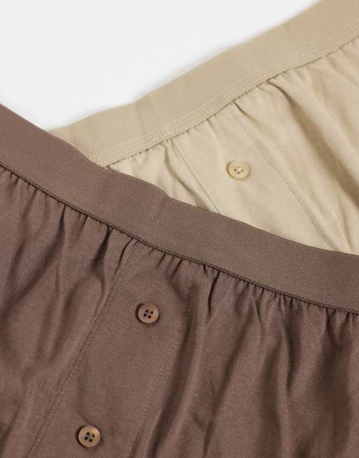ASOS DESIGN 3 pack boxers in multi, 3 of 3