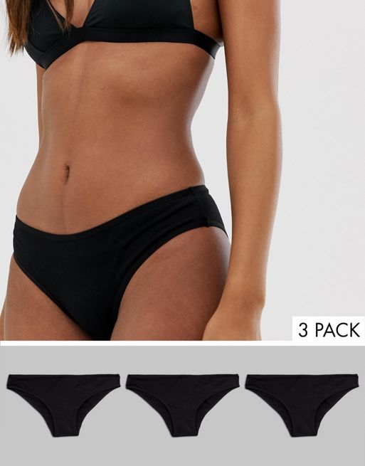 Stretch Jersey Bikini 3-Pack