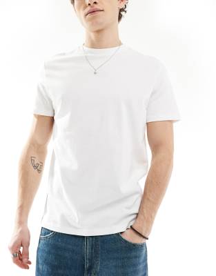 Asos Design 3 Pack Essential Crew Neck Tshirt In White