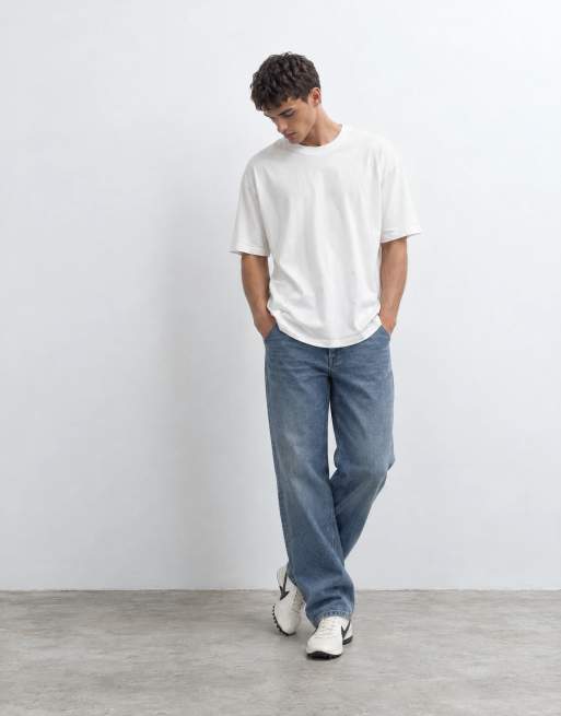ASOS DESIGN 3-pack oversized T-shirt in zwart, wit en grijs, 9 van 10
