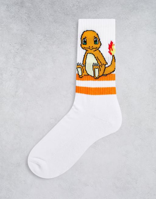 ASOS DESIGN 3 pack Pokemon stripe sports socks, 4 of 4