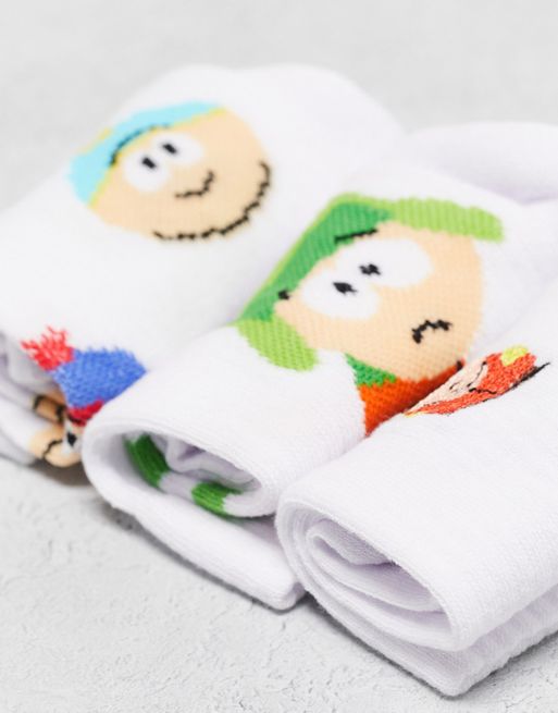 ASOS Socks With Kermit And Miss Piggy Muppets Print 2 Pack