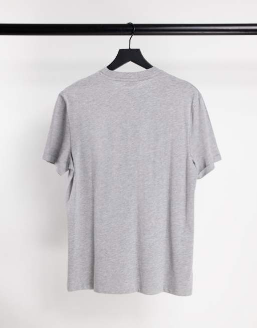 ASOS DESIGN 3 pack t-shirt with crew neck and roll sleeve in gray heather, white and black, 2 of 4