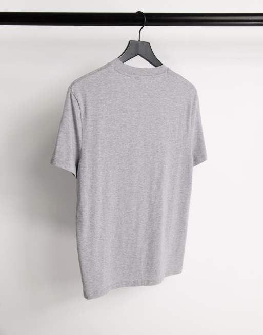 ASOS DESIGN 3 pack t-shirt with crew neck in black, white and grey