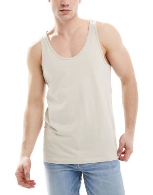Shop Asos Design 3 Pack Tank Top In Multi