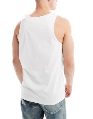 Shop Asos Design 3 Pack Tank Top In Multi