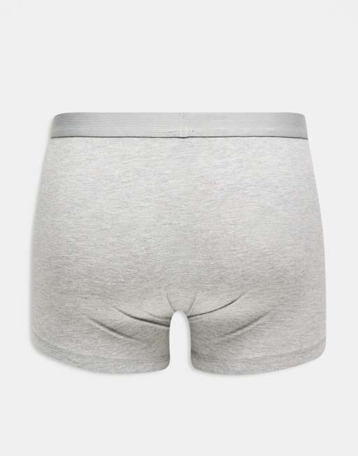 ASOS DESIGN 3 pack trunk in khaki, 2 of 3