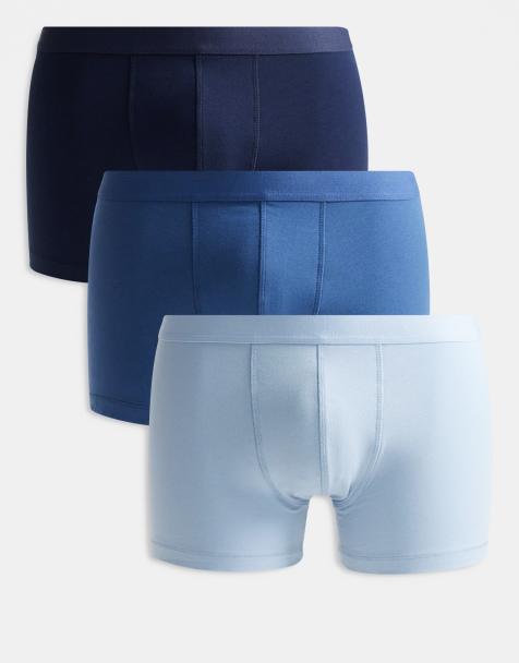 ASOS DESIGN 3 pack trunks in multi - view 1
