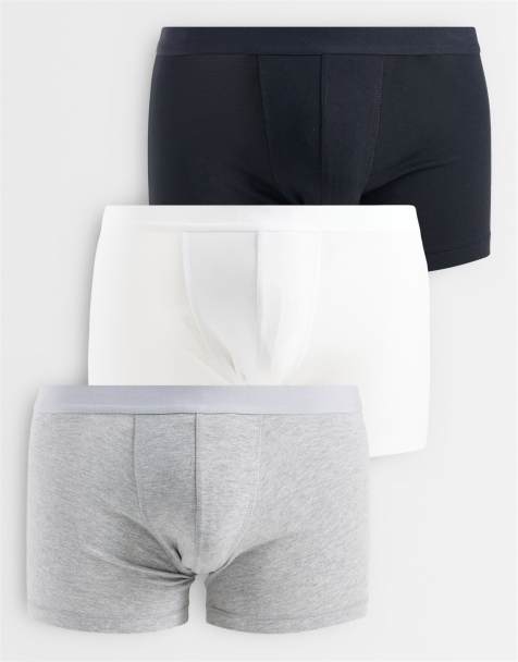 ASOS DESIGN 3 pack trunks in multi - view 1