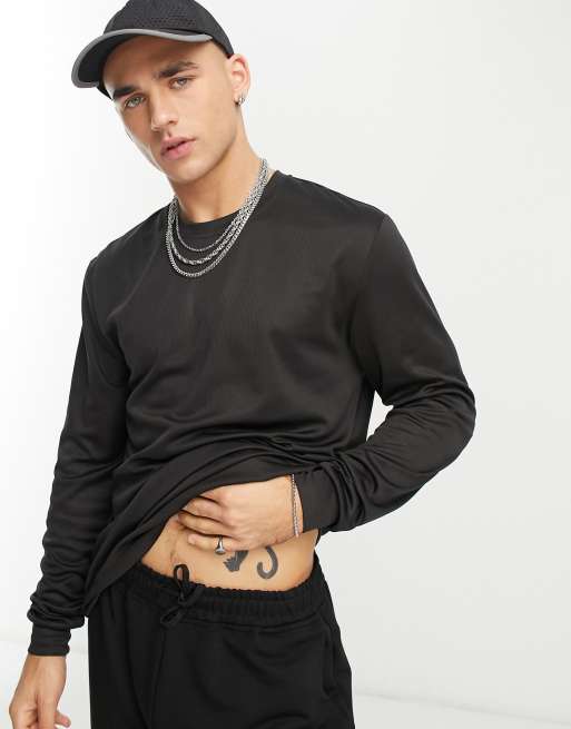 ASOS DESIGN chunky neckchain with padlock design