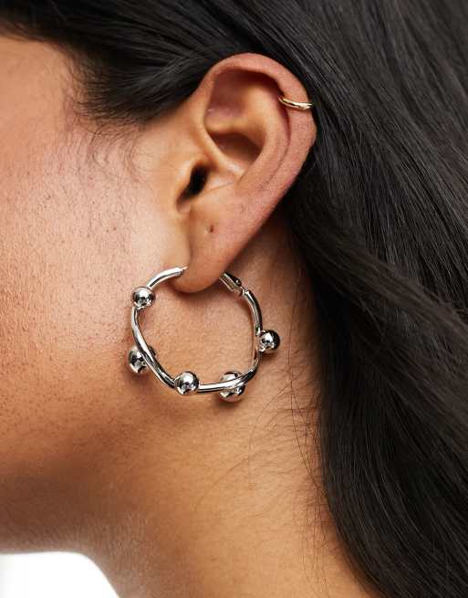 Basket hot sale hoop earrings