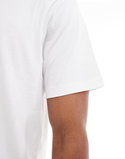 ASOS DESIGN – 3er-Pack Basic-T-Shirts in meliertem Grau, Schwarz und Weiß mit Regular-Fit-Schnitt , 5 von 5