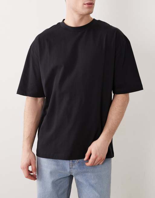 ASOS DESIGN – 3er-Pack Basic-T-Shirts in verschiedenen Farben mit Oversize-Passform, 2 von 5