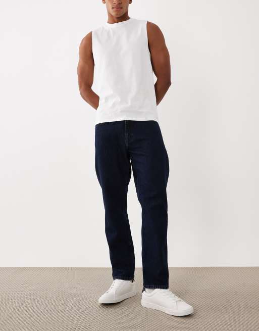 ASOS DESIGN – 3er-Pack Basic-Tanktops in Schwarz, Weiß und Grau mit Regular-Fit-Schnitt, 4 von 5