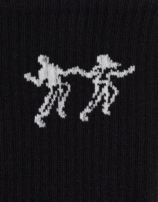 ASOS DESIGN 3er-Pack Socken mit Grafik in Multi, 3 von 3