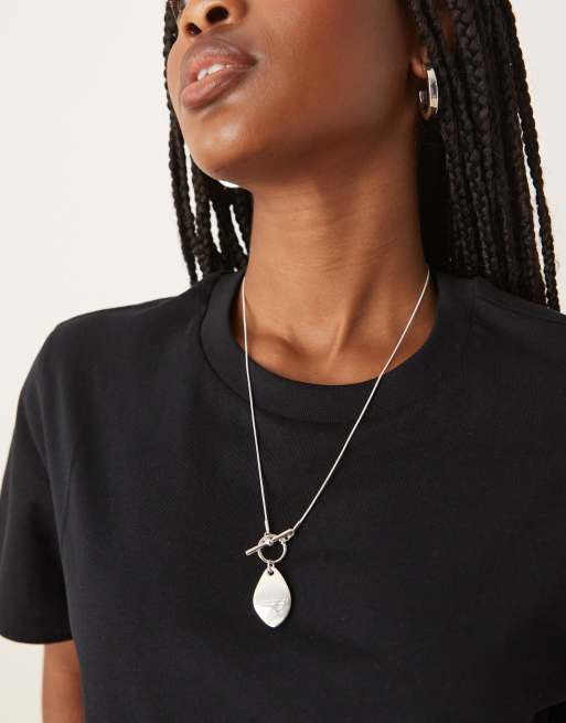 ASOS DESIGN – 3er-Pack T-Shirts in Schwarz, Weiß und meliertem Grau mit regulärer Passform und Rundhalsausschnitt, 4 von 4