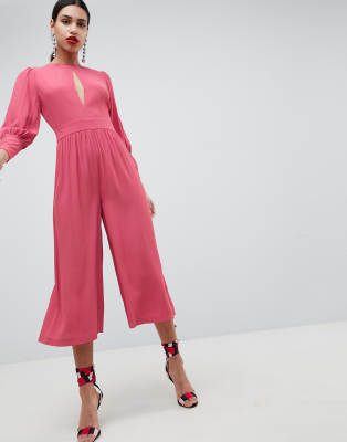 asos pink jumpsuit