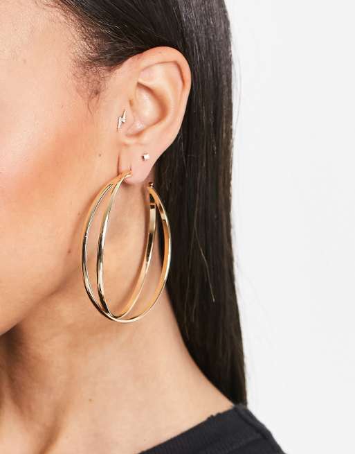 45mm deals hoop earrings