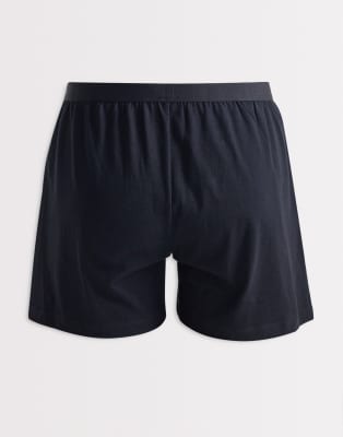 Asos Design 5 Pack Boxers In Blue