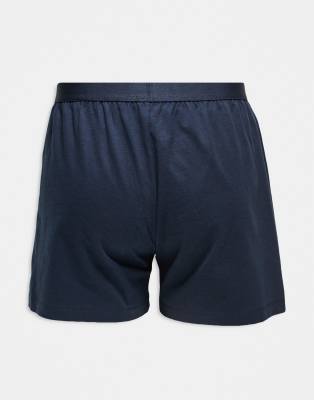 Asos Design 5 Pack Jersey Boxers In Multi