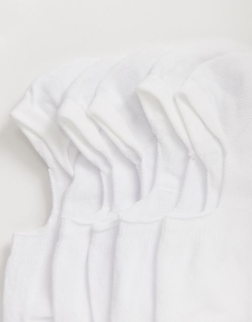ASOS DESIGN 5-pack no-show socks in white - Save!, 3 of 3