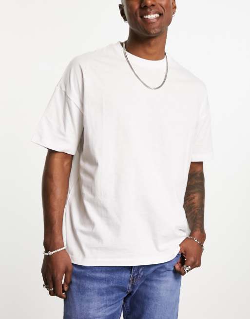 ASOS DESIGN 5 pack oversized t-shirt with crew neck in multiple colours, 4 of 4