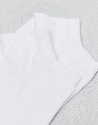 Asos Design 5 Pack Sneaker Socks In White