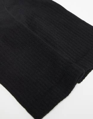 Asos Design 5-pack Ankle Socks In Black In Black