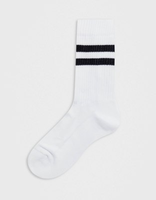 long black sports socks