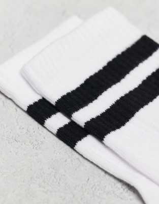 Asos Design 5 Pack Sport Socks In White