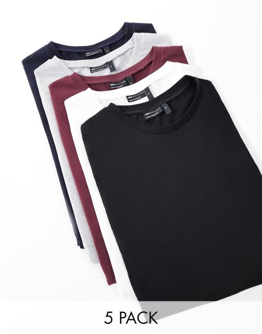 Five Pack Regular T-Shirt