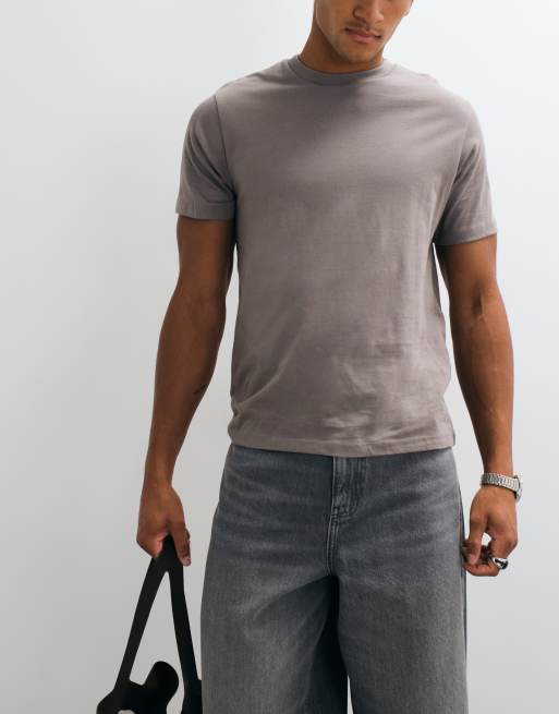 ASOS DESIGN 5 pack t-shirts in neutrals, 5 of 5